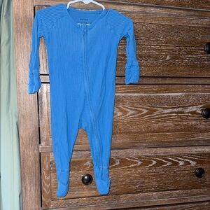 Little Sleepies Vibrant Blue Kids Footie